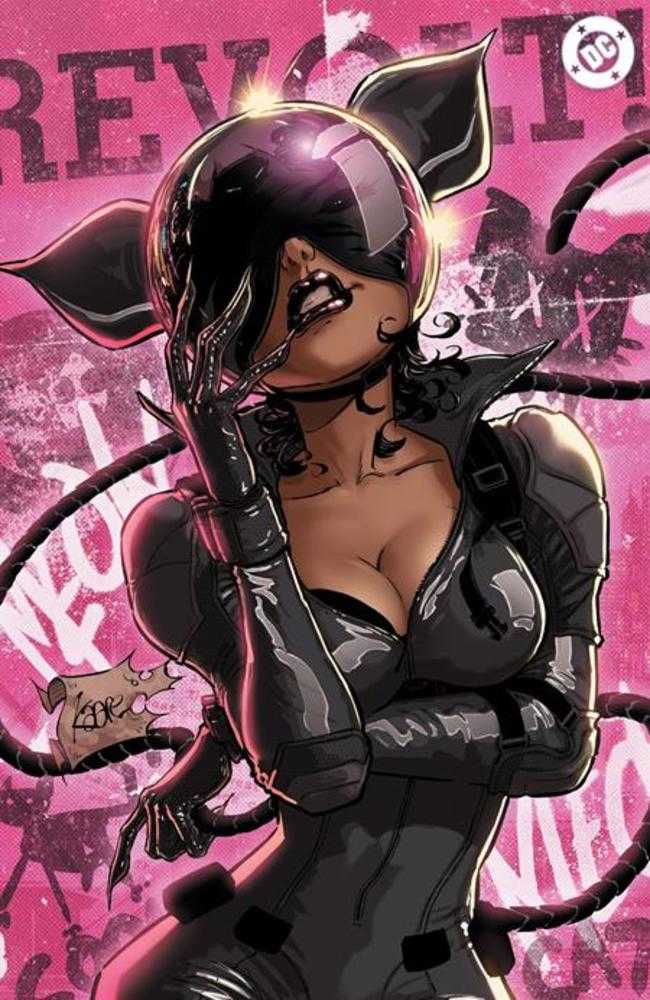 Absolute Catwoman #1 (Of 6) 2nd Print Cover C Kaare Andrews Foil Card Stock Variant DC Comics