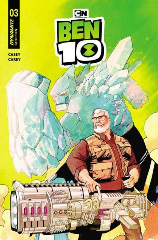 Ben 10 #3 Cover R 1 in 10 Sebastian Piriz Foil Variant Dynamite Entertainment