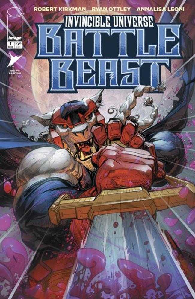 Invincible Universe Battle Beast #1 8 Th Printing Image Comics