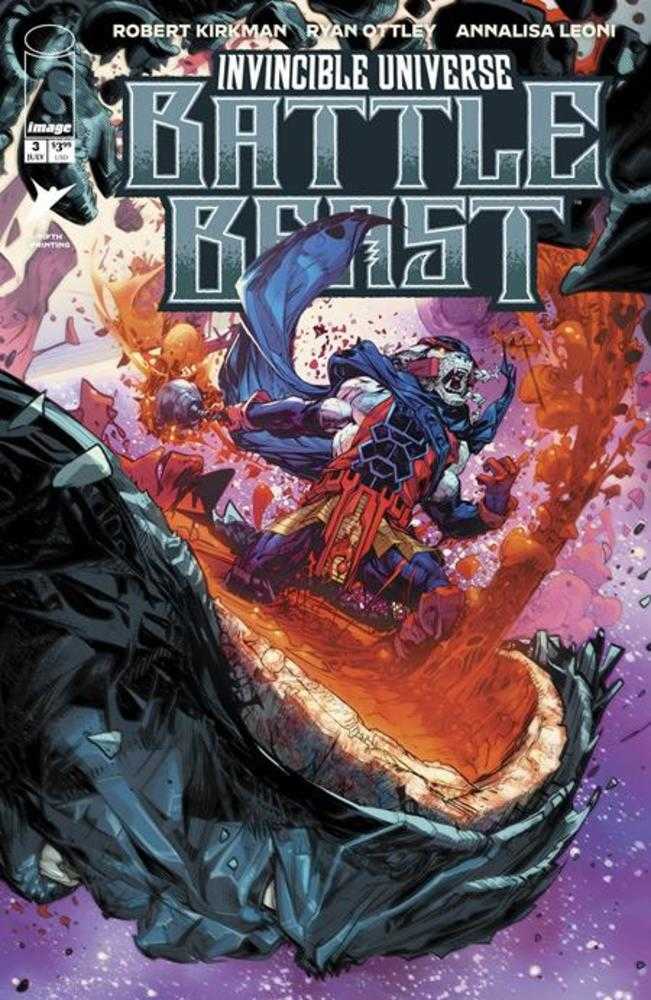 Invincible Universe Battle Beast #3 5th Printing Image Comics