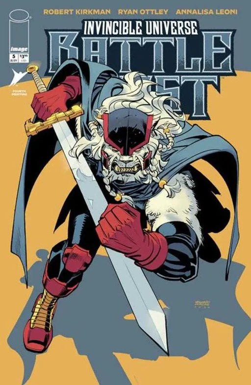 Invincible Universe Battle Beast #5 4th Printing Image Comics