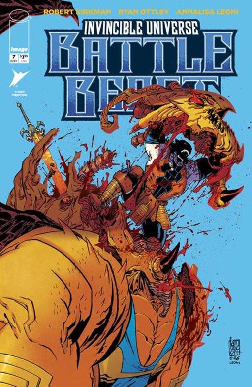 Invincible Universe Battle Beast #7 3rd Printing Image Comics