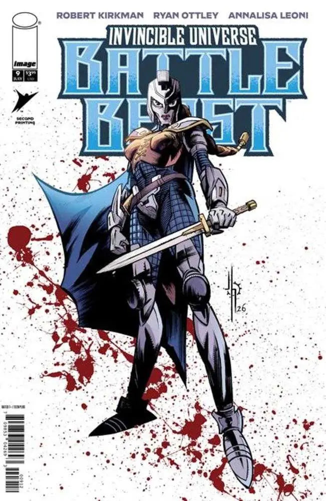 Invincible Universe Battle Beast #9 2nd Printing Image Comics