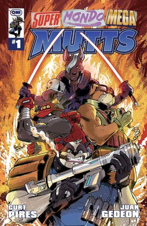 Super Mondo Mega Mutts #1 (Of 4) Cover O Patrick Mulholland Variant (Mature) Oni Press