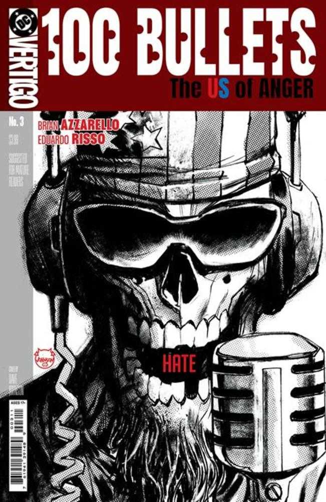 100 Bullets The Us Of Anger #3 (Of 8) Cover A Dave Johnson (Mature) DC Comics