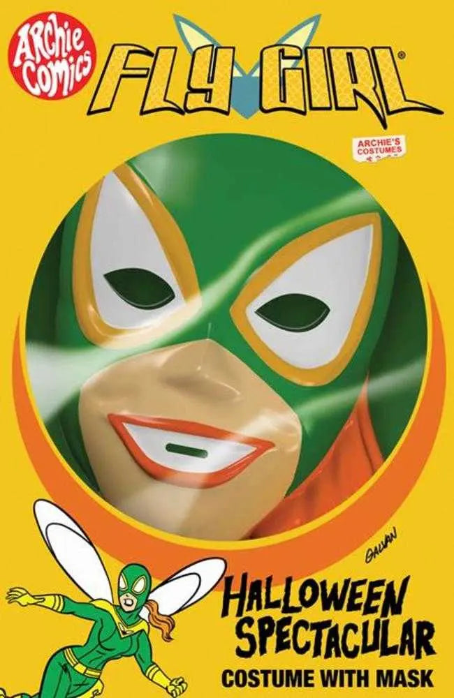 Archies Halloween Spectacular (One Shot) Cover F Bill Galvan Foil Fly Girl Mask Variant Archie Comics