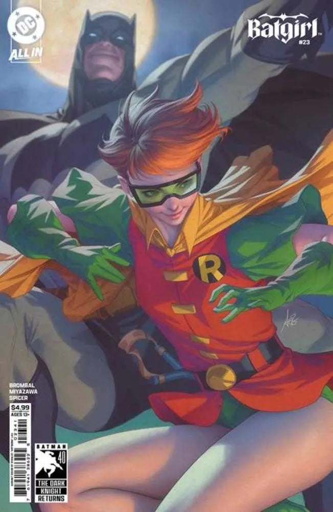 Batgirl #23 Cover D Stanley Artgerm Lau Dark Knight Returns 40 Th Anniversary Card Stock Variant (Batman Bad Seeds) DC Comics