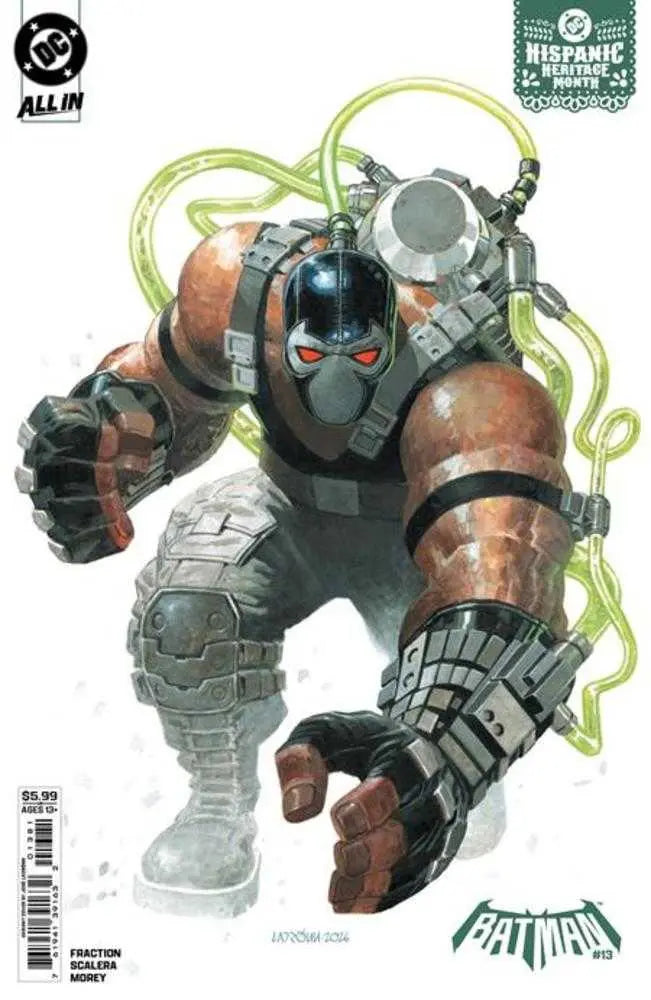 Batman #13 Cover G Jose Ladronn Hispanic Heritage Month Card Stock Variant (Batman Bad Seeds) DC Comics