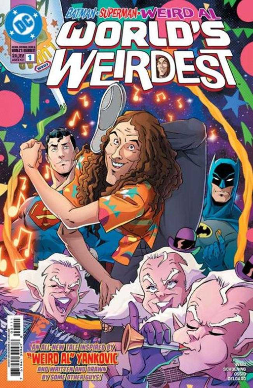 Batman Superman Weird Al Worlds Weirdest #1 (One Shot) Cover A Dan Schoening DC Comics
