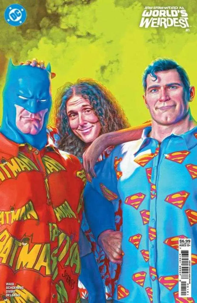 Batman Superman Weird Al Worlds Weirdest #1 (One Shot) Cover B Mark Spears Card Stock Variant DC Comics
