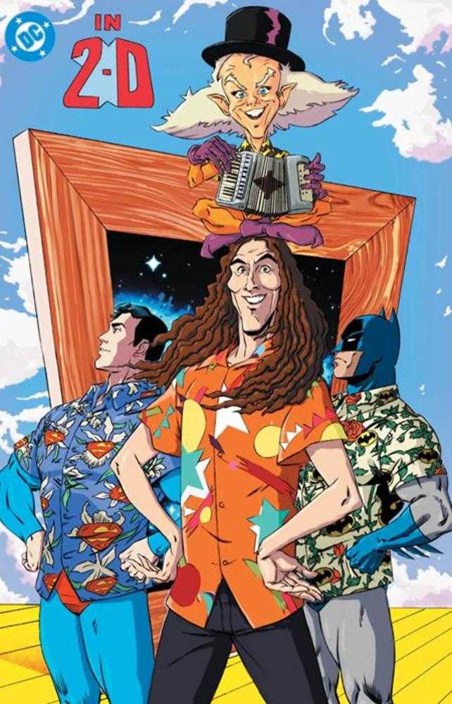 Batman Superman Weird Al Worlds Weirdest #1 (One Shot) Cover E Dan Schoening Foil Variant DC Comics