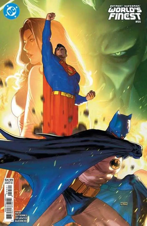 Batman Superman Worlds Finest #55 Cover B Taurin Clarke Card Stock Variant DC Comics