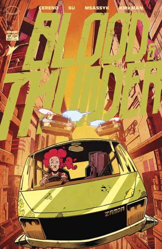 Blood & Thunder #17 Cover B Nick Roche & Josh Burcham Variant (Mature) Image Comics
