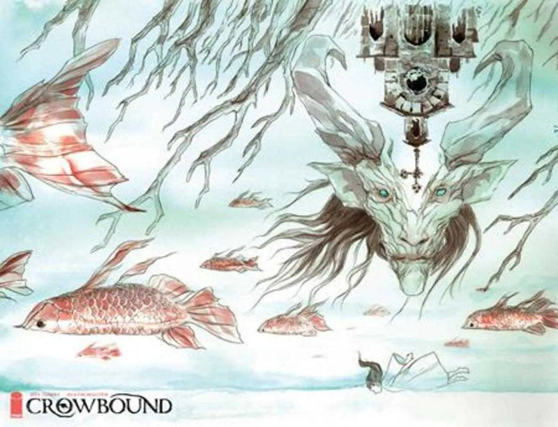 Crowbound #1 Cover C Dustin Nguyen Wraparound Variant (Mature) Image Comics