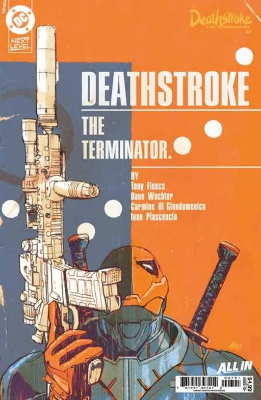 Deathstroke The Terminator #7 Cover B Mitch Gerads Card Stock Variant DC Comics