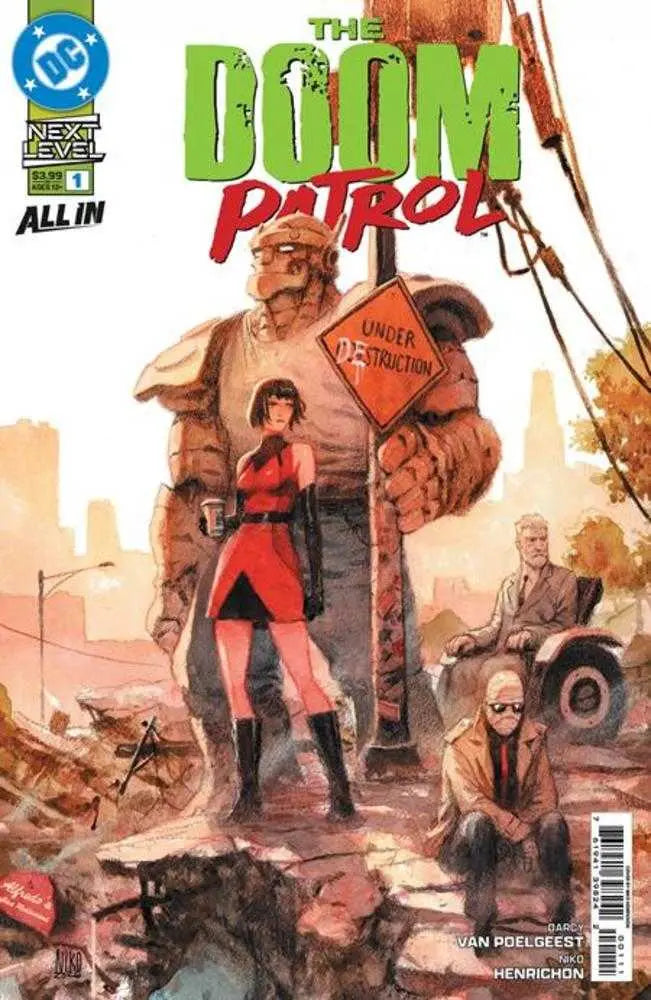 Doom Patrol #1 Cover A Niko Henrichon DC Comics