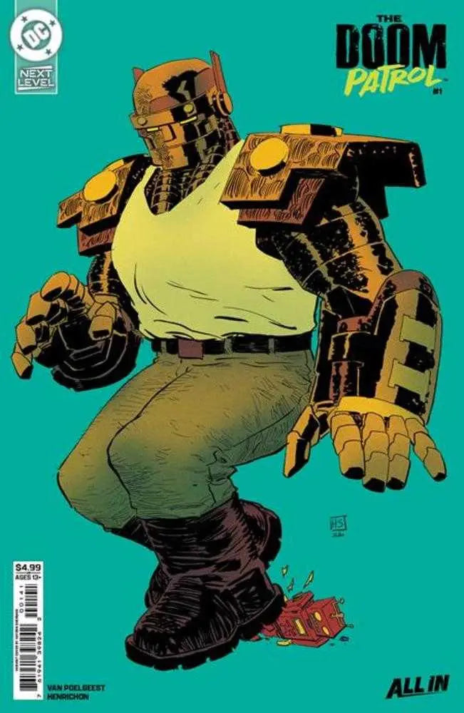 Doom Patrol #1 Cover D Hayden Sherman Next Level Card Stock Variant DC Comics