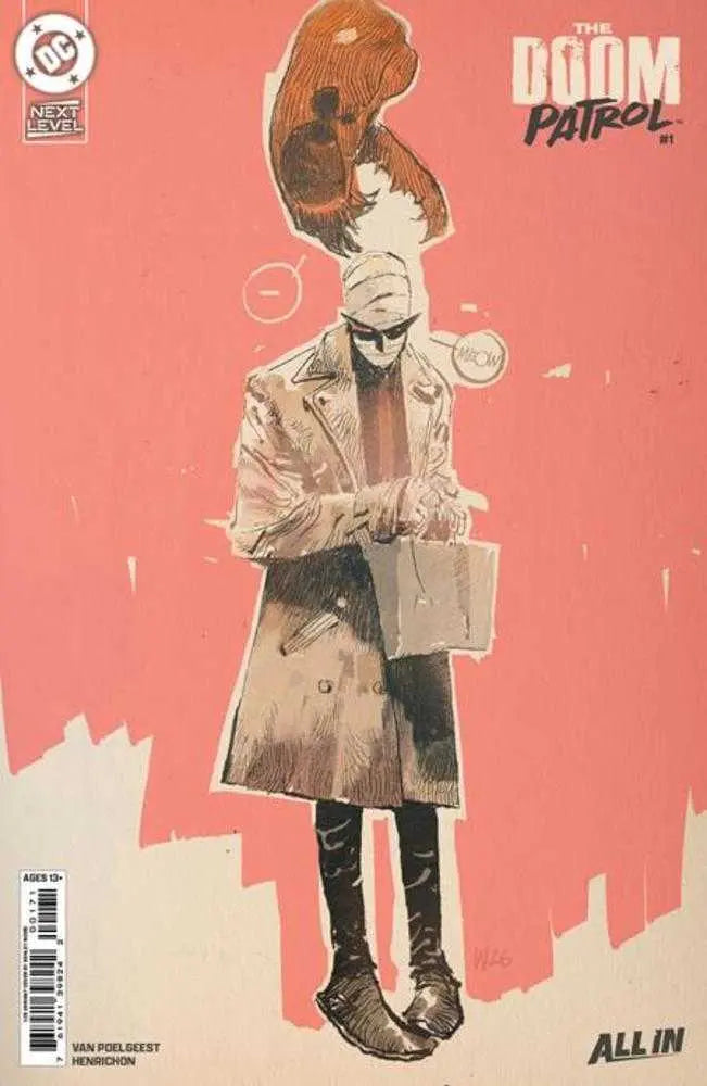 Doom Patrol #1 Cover G 1 in 25 Ashley Wood Card Stock Variant DC Comics