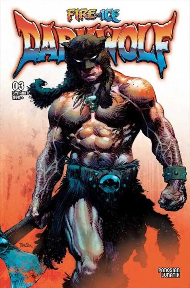 Fire And Ice Darkwolf #3 Cover A Dan Panosian Dynamite Entertainment