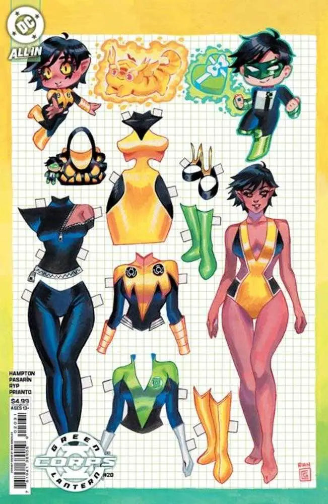 Green Lantern Corps #20 Cover C Rian Gonzaeles Card Stock Variant DC Comics