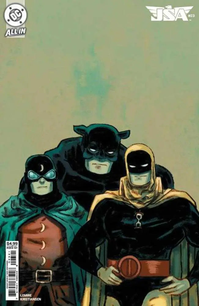 JSA #23 Cover B Teddy Kristiansen Card Stock Variant DC Comics