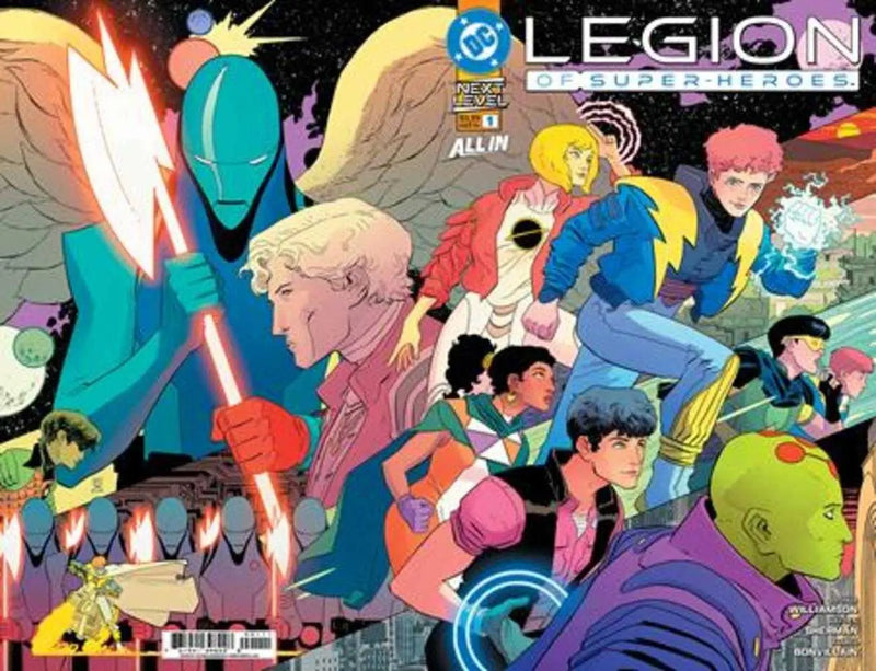 Legion Of Super Heroes #1 Cover A Hayden Sherman Wraparound DC Comics