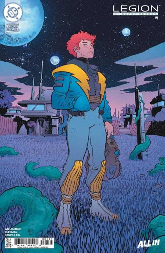 Legion Of Super Heroes #1 Cover E Hayden Sherman Card Stock Variant DC Comics