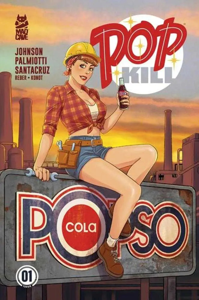 Pop Kill #1 Seasonal Flavors Yishan Li Labor Day Themed Card Stock Variant (Mature) Mad Cave Studios