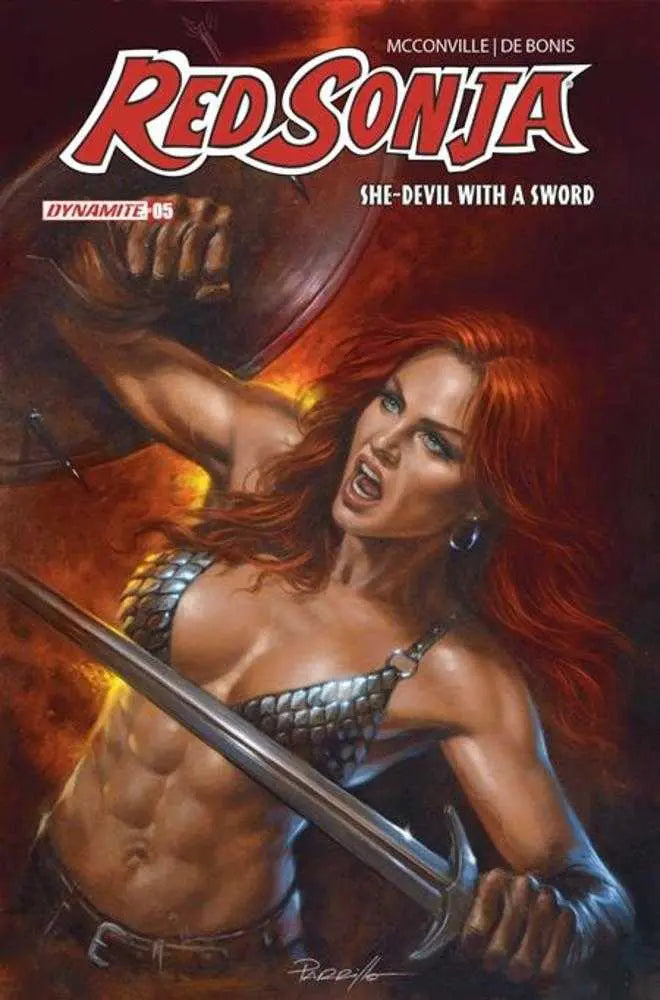 Red Sonja She Devil With A Sword #5 Cover B Lucio Parrillo Variant Dynamite Entertainment