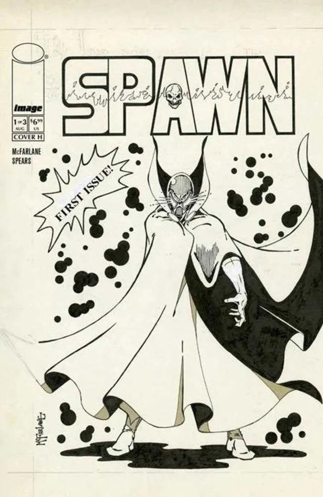 Spawn 77 #1 (Of 3) Cover H 1 in 100 Todd McFarlane Original 1977 Variant Image Comics