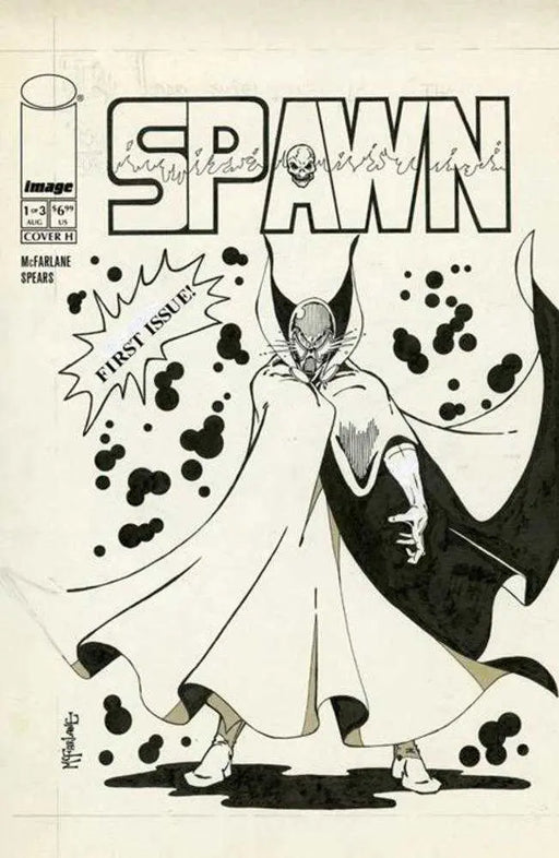 Spawn 77 #1 (Of 3) Cover H 1 in 100 Todd McFarlane Original 1977 Variant Image Comics
