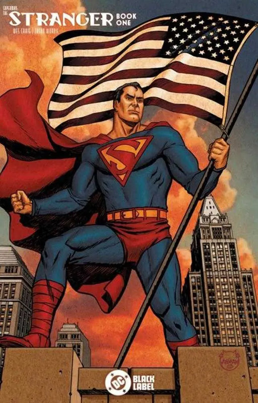 Superman The Stranger #1 (Of 6) Cover B Dave Johnson Card Stock Variant (Mature) DC Comics