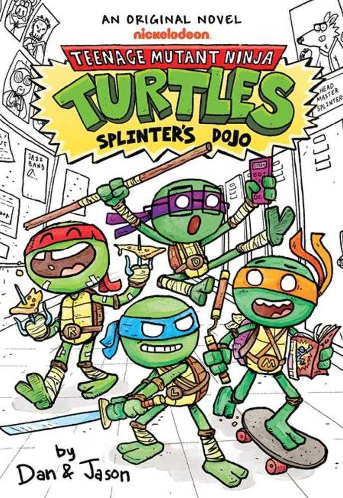 Teenage Mutant Ninja Turtle Illustrated Novel Volume 01 Splinters Dojo Scholastic Inc.