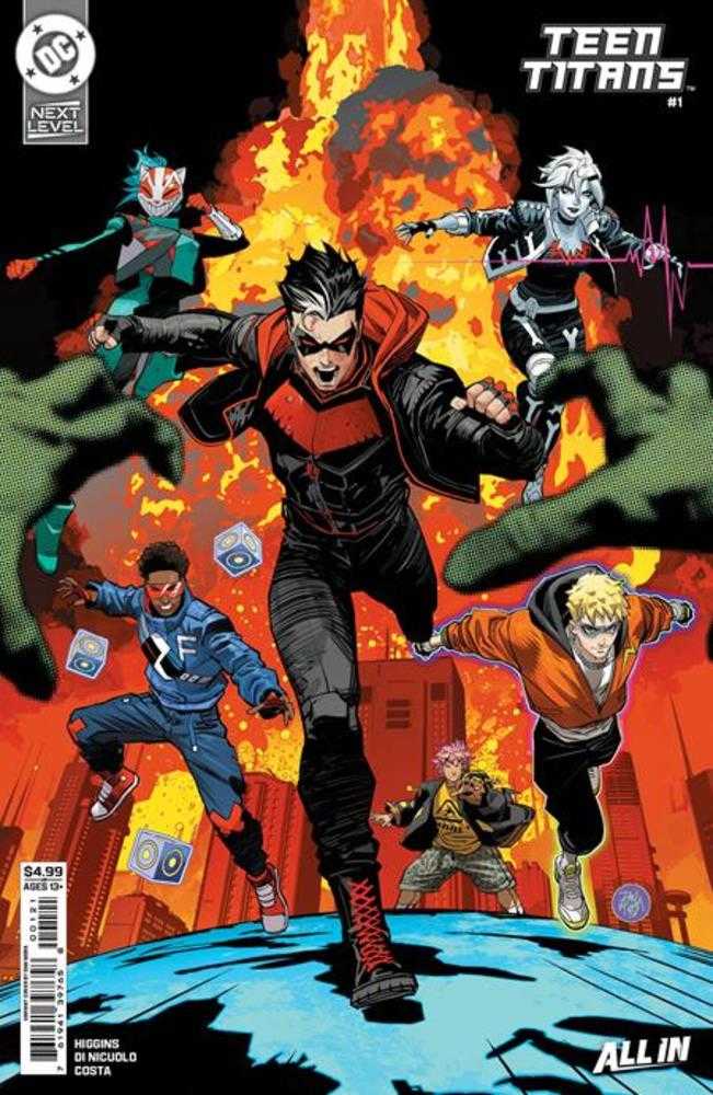 Teen Titans #1 Cover B Dan Mora Card Stock Variant DC Comics