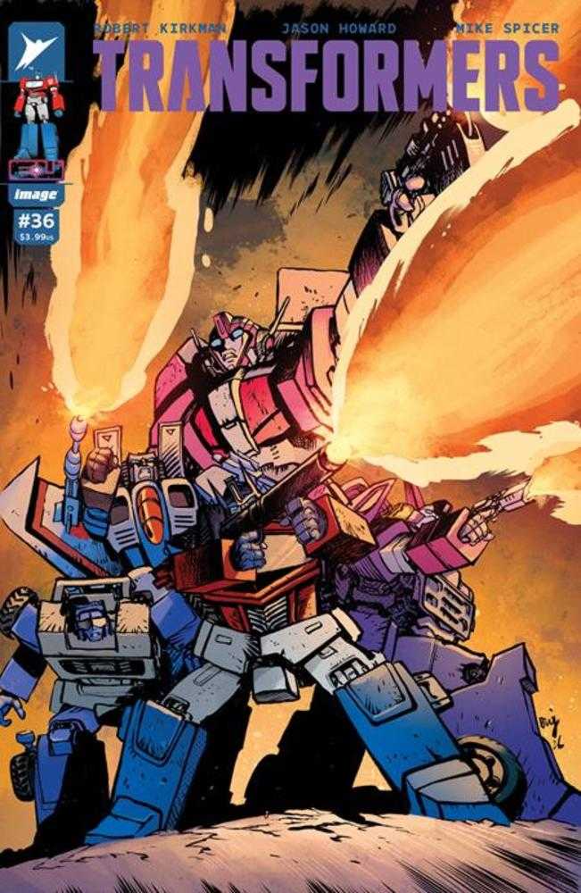 Transformers #36 Cover B Daniel Warren Johnson & Mike Spicer Variant Image Comics