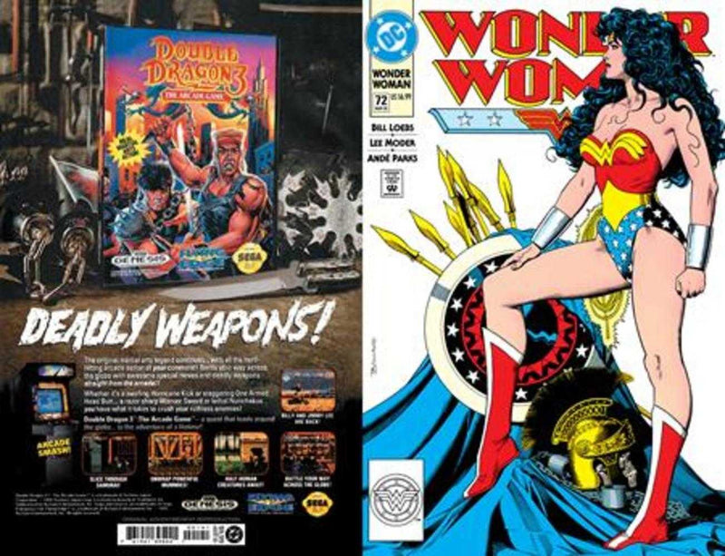 Wonder Woman #72 Facsimile Edition Cover C Blank Card Stock Variant