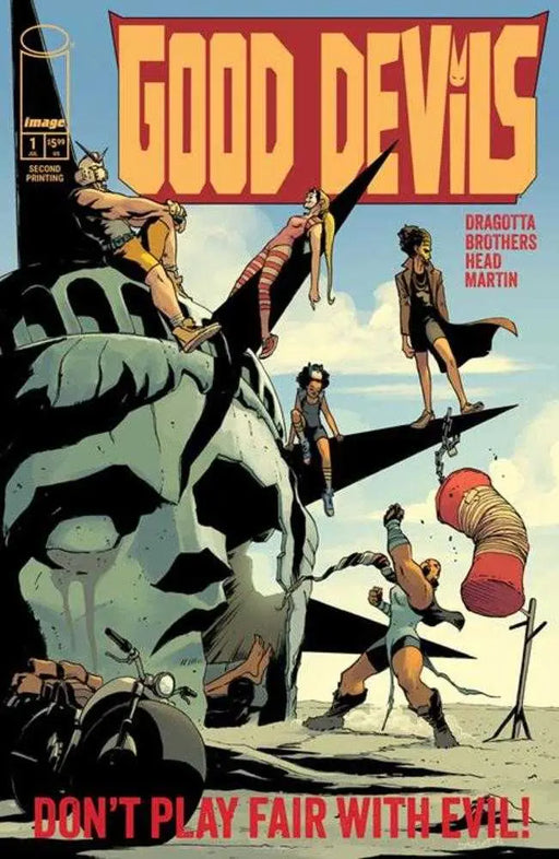 Good Devils Dont Play Fair With Evil (One Shot) 2nd Printing Cover A Nick Dragotta Image Comics