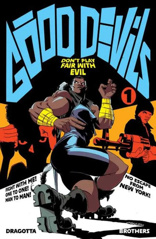 Good Devils Dont Play Fair With Evil (One Shot) 2nd Printing Cover D Nick Dragotta Blue Variant Image Comics