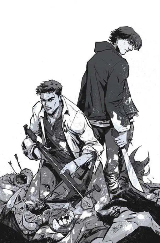 Supernatural #9 Cover L Inc 1:5 David Cousens Line Art Full Art Variant Dynamite Entertainment