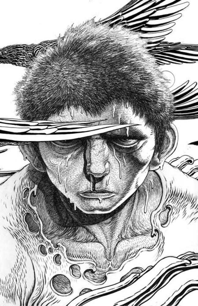 Karman Blade #1 (Of 4) Cover C 1 in 25 Ian Bertram Black & White Virgin Wraparound Variant (Mature) Image Comics