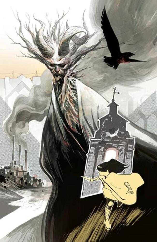 Crowbound #2 Cover D 1 in 50 Mike Huddleston Full Art Variant (Mature)