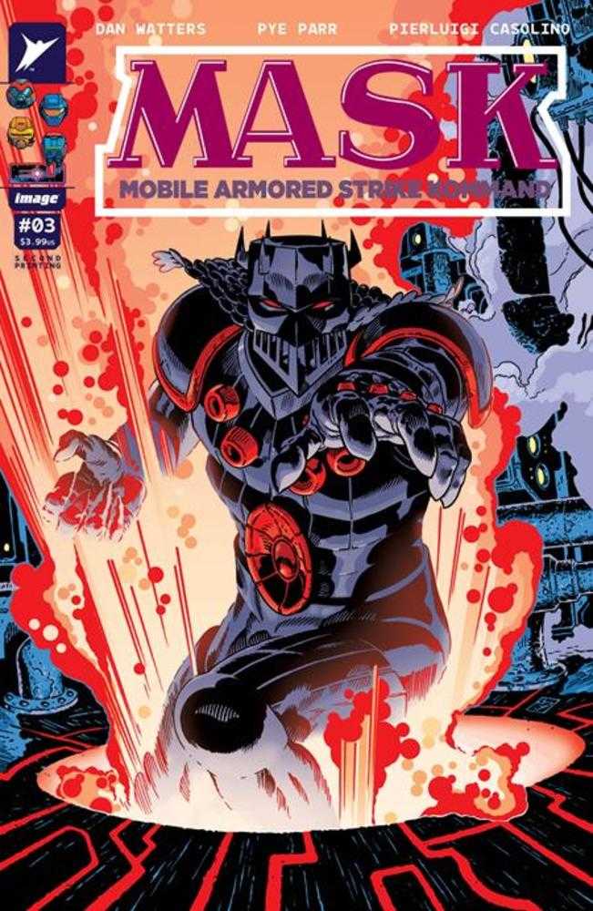 Mask #3 2nd Printing Cover B Jh Williams Variant Image Comics