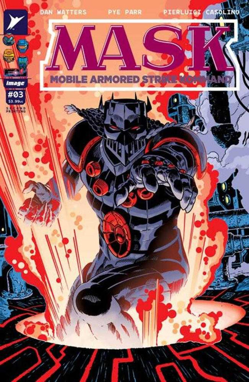 Mask #3 2nd Printing Cover B Jh Williams Variant Image Comics