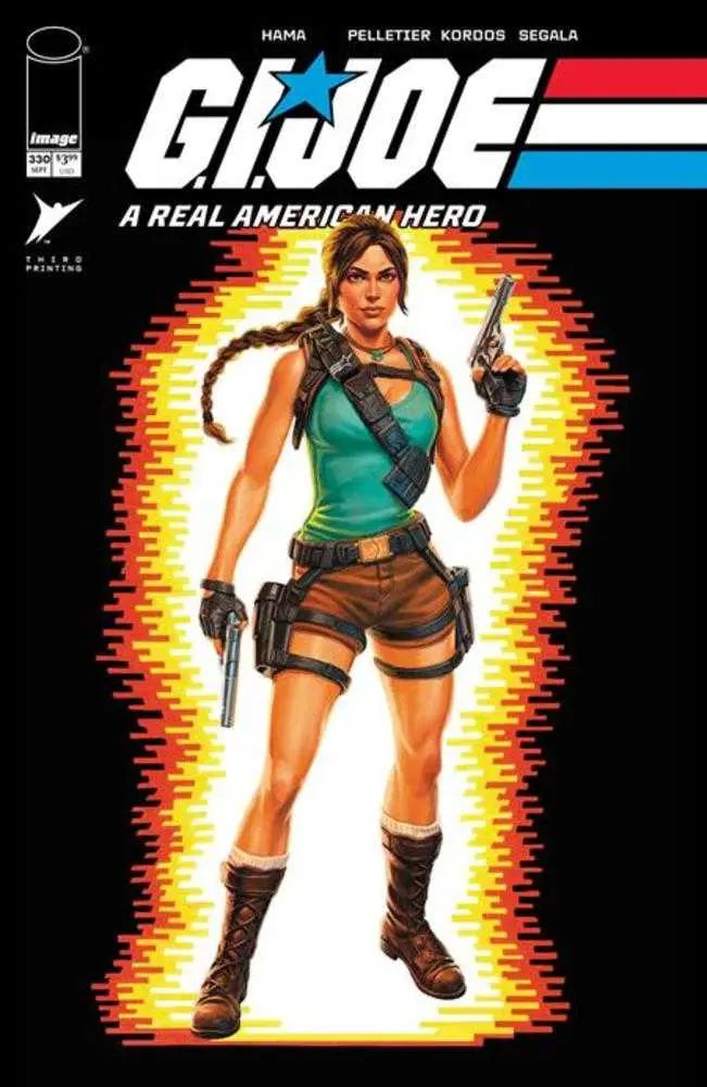 G.I. Joe A Real American Hero #330 3rd Printing Cover A Chris Mooneyham Action Figure Ronin Design Variant Image Comics