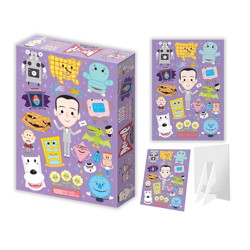 Purple Pee-wee's Playhouse 1000 pc Jigsaw Puzzle by 3DRetro