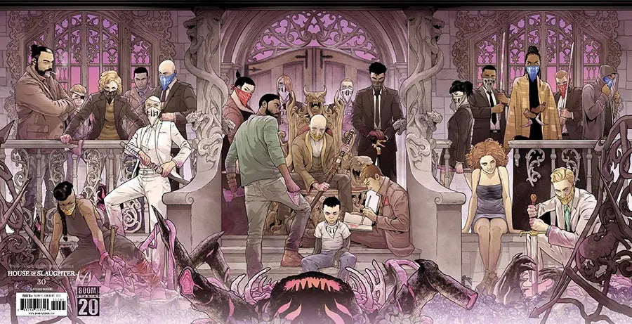 House Of Slaughter #30 Cover D Gatefold Variant Luckert Boom! Studios