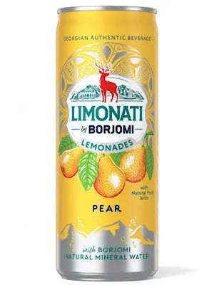 Borjomi Limonati Sparkling Lemonade - Pear Revenge Of