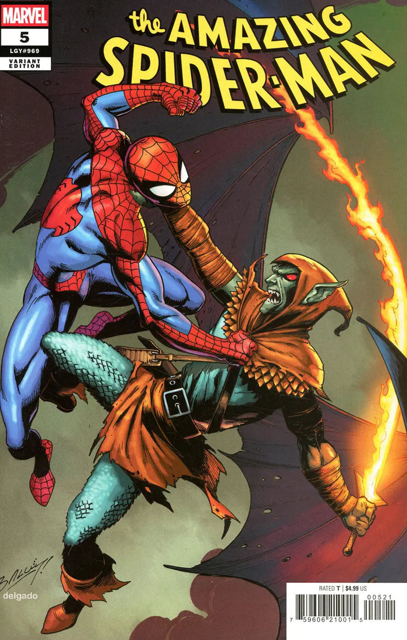 Amazing Spider-Man #5 Mark Bagley Spoiler Variant Marvel Comics