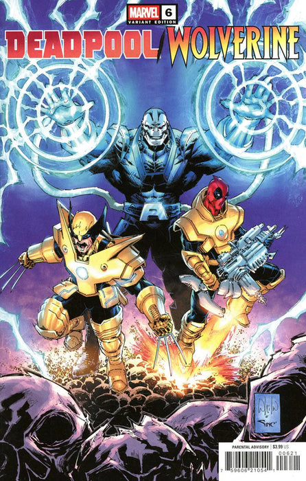 Deadpool/Wolverine #6 Whilce Portacio Spoiler Variant Marvel Comics