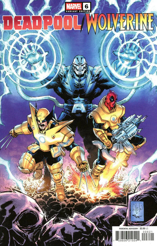 Deadpool/Wolverine #6 Whilce Portacio Spoiler Variant Marvel Comics